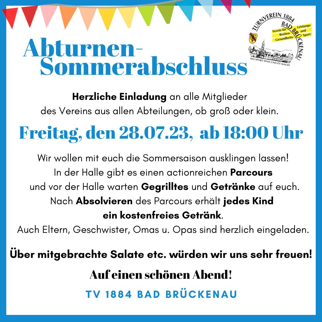 Read more about the article Abturnen – Sommerabschluss 2023